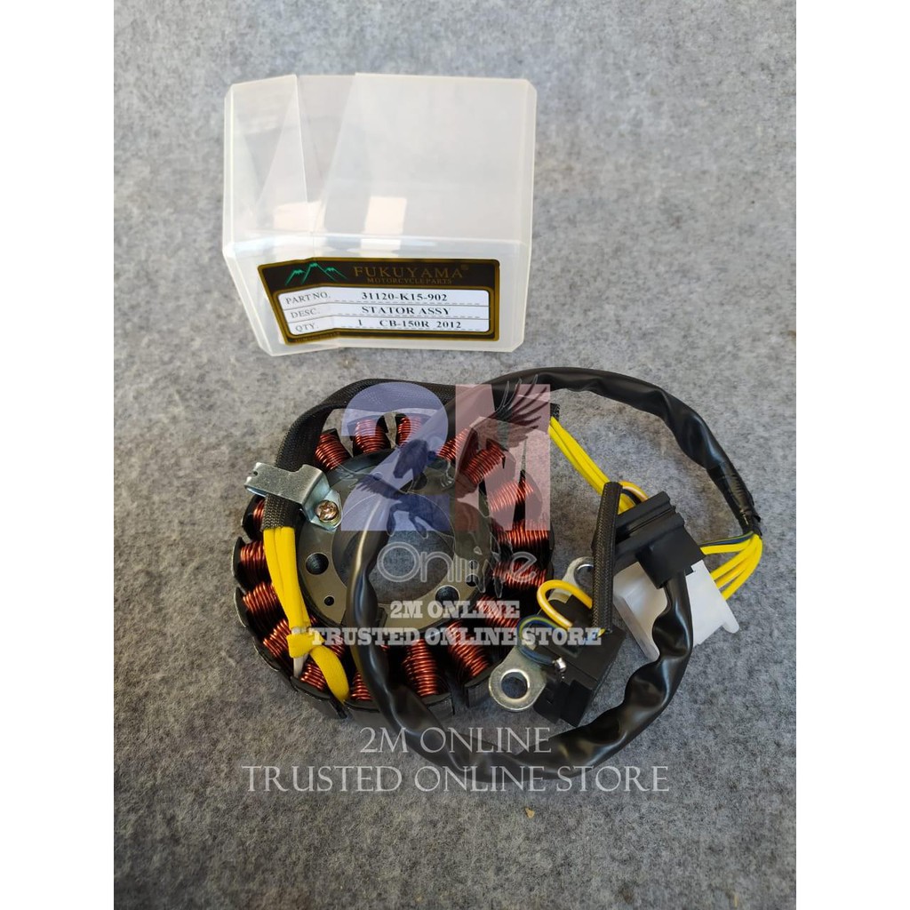 Mdr STATOR SPUL CB150R 2012 MERK FUKUYAMA 31120-K15-902