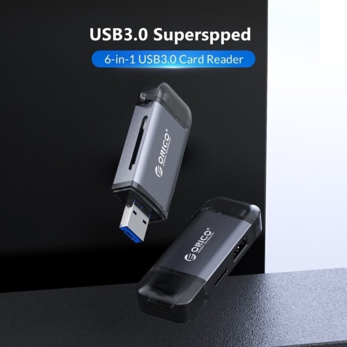 Card Reader Mini OTG 6in1 USB2.0 Orico - 2CR61