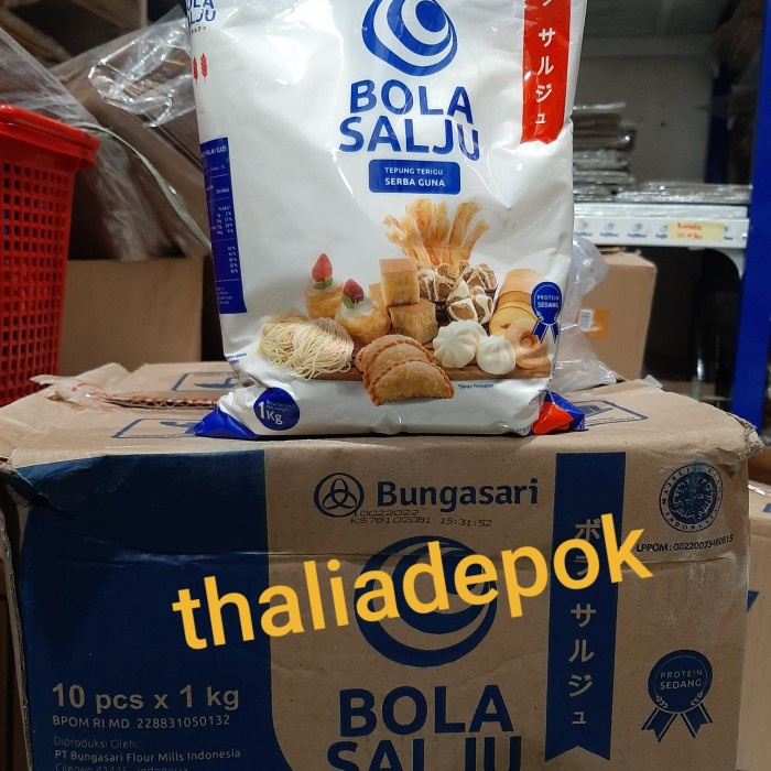 

cs777vv Bola Salju Tepung Terigu Serbaguna 1Kg X 1Pcs Da01D100