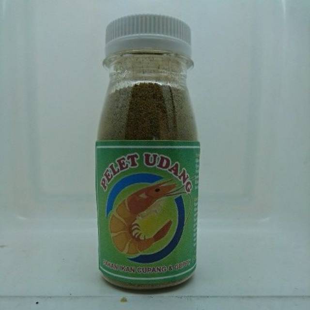 Pelet udang murni type Halus