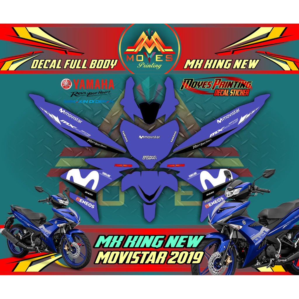 stiker motor mx king new stiker mx king 150 stiker motor yamaha mx king full body decal stiker motor