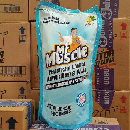 PEMBERSIH LANTAI KAMAR BAYI DAN ANAK MR. MUSCLE / MR MUSCLE 720 ML