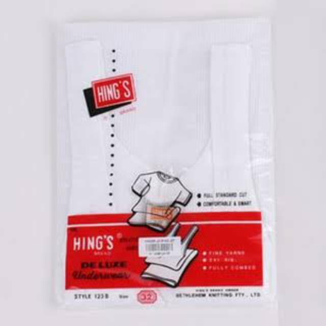 Kaos dalam hings/ singlet hings cowok/ Hings 123B SINGLET HINGS 100% ORIGINAL KATUN