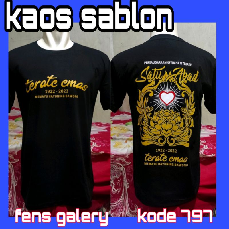 KAOS TERATE EMAS - KAOS TERBARU PSHT - KAOS DISTRO PSHT - KAOS TERBARU TERATE EMAS