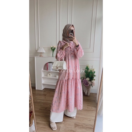 Nadea Smock Long Tunik