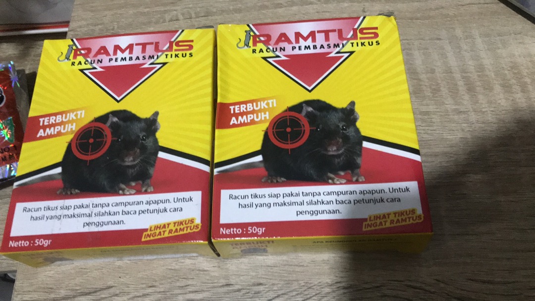 Racun Tikus Ramtus 50gram