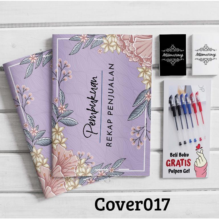 

Hanabi Buku Rekap Penjualan BELI 2 Buku GRATIS 1 PEN GEL Kode Cover 016 Cover 017