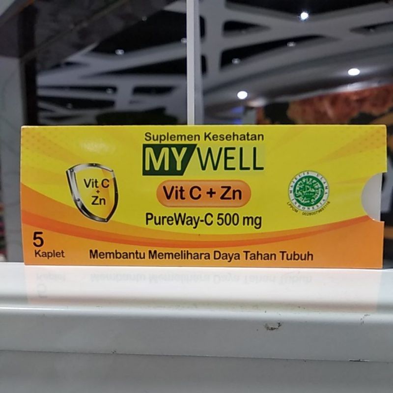 My well vit c + zn strip