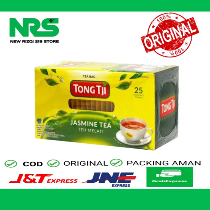 

Tong Tji Teh Jasmine Foil Pack 25 Sx2G / Teh Tong Tji Jasmine