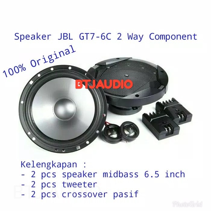 Speaker Jbl - Speaker Mobil Split Jbl Gt7-6C (Bnib Original Jbl Indonesia)