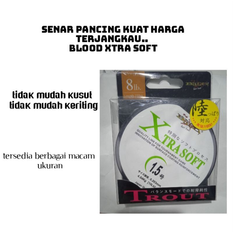 senar pancing blood Xtrasoft