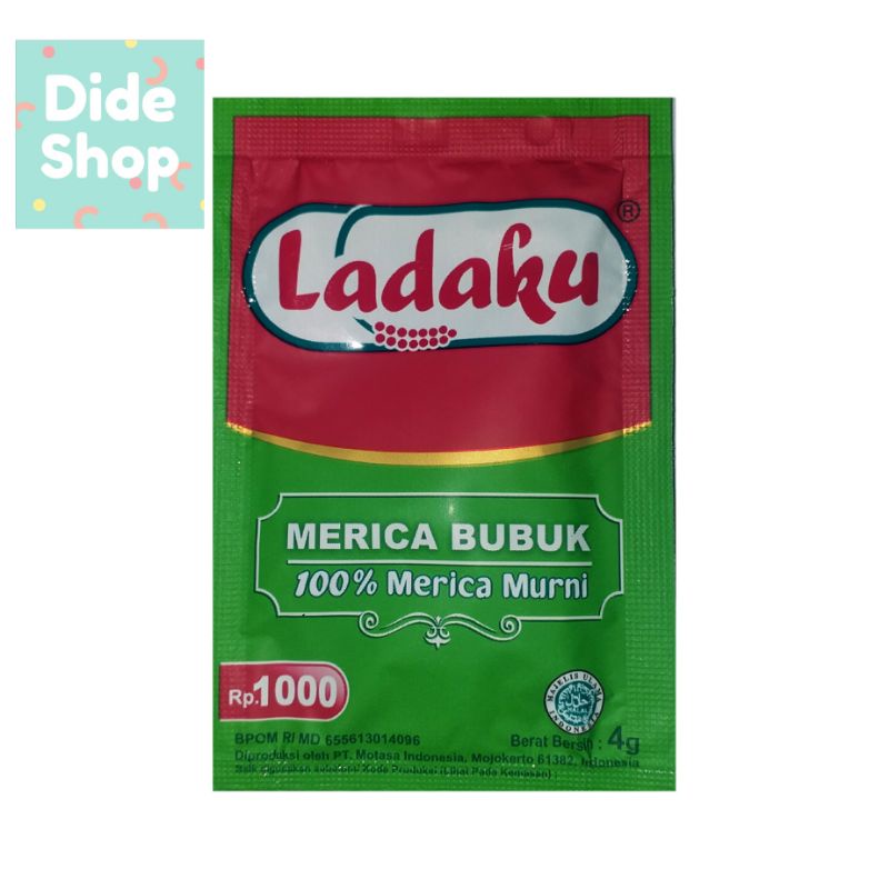 

Ladaku Lada Bubuk 4gr 100% Merica Murni (( SACHET ))