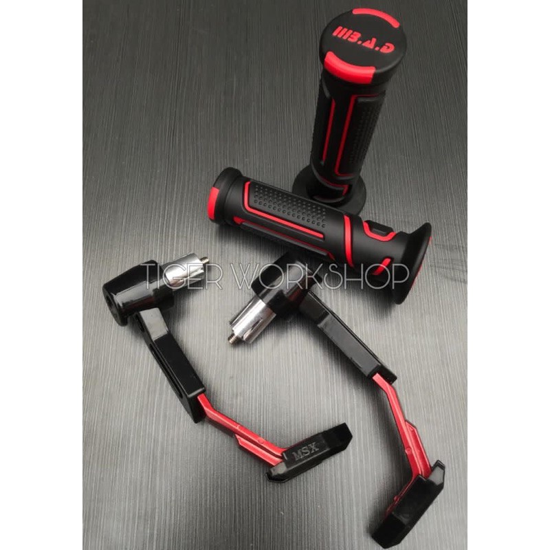 Combo 2 Proguard Robot+ Handgrip B.A.D 2in1 Universal Semua motor