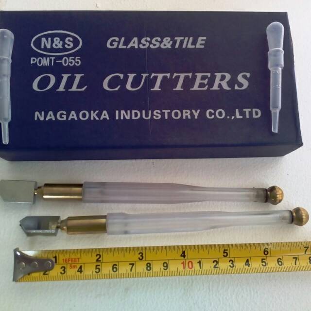 Pisau Potong Kaca N &amp; S / CUTTER GLASS/OIL GLASS CUTTER