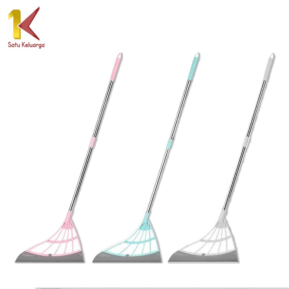 Satu Keluarga Sapu Ajaib Multifungsi C524 Sapu Korea Magic Floor Sweeper Sapu Magic Bisa Dicuci / Sa