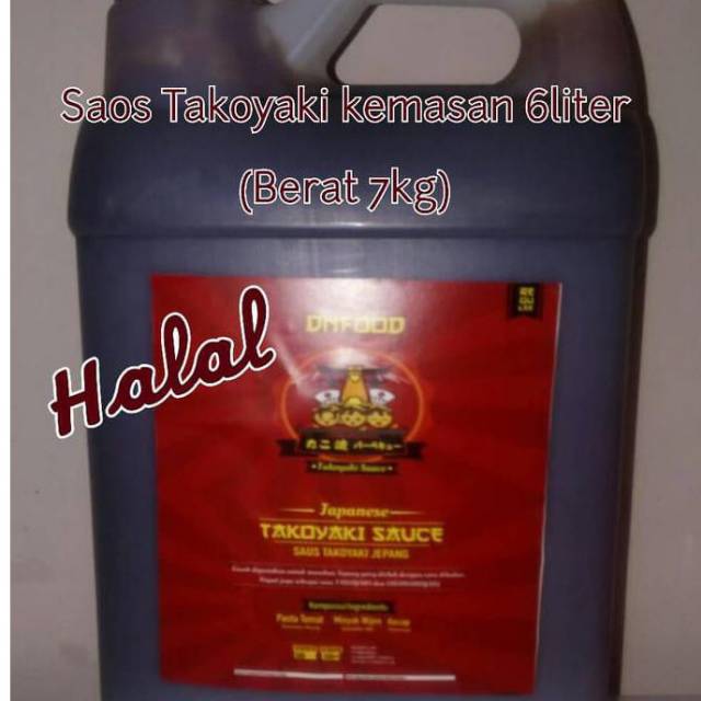 

Saus takoyaki kemasan 7kg