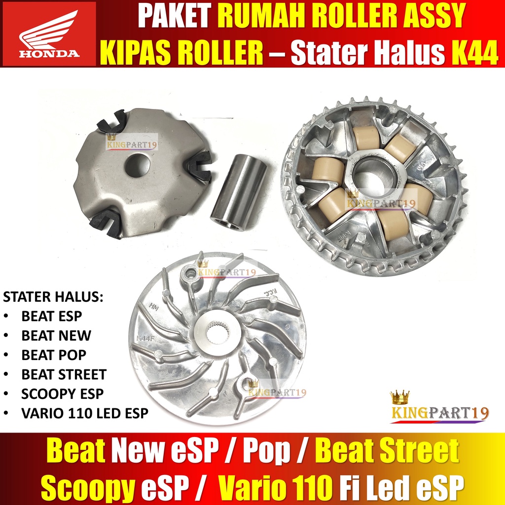 PAKET KIPAS RUMAH ROLLER BEAT ESP BEAT POP BEAT STREET ESP VARIO 110 FI LED ESP SCOOPY FI ESP RING 12 14 K44