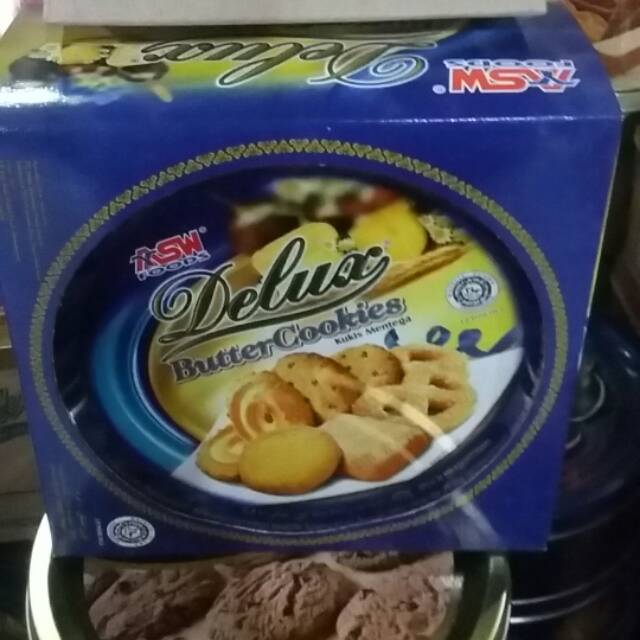 

Delux buttercookies tin