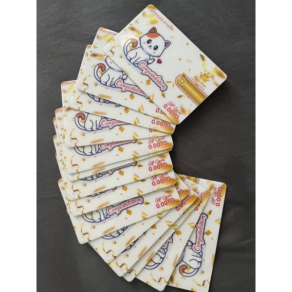 emas baby gold gift series mini kecil ucapan selamat congrats congratulation souvenir goodie bag