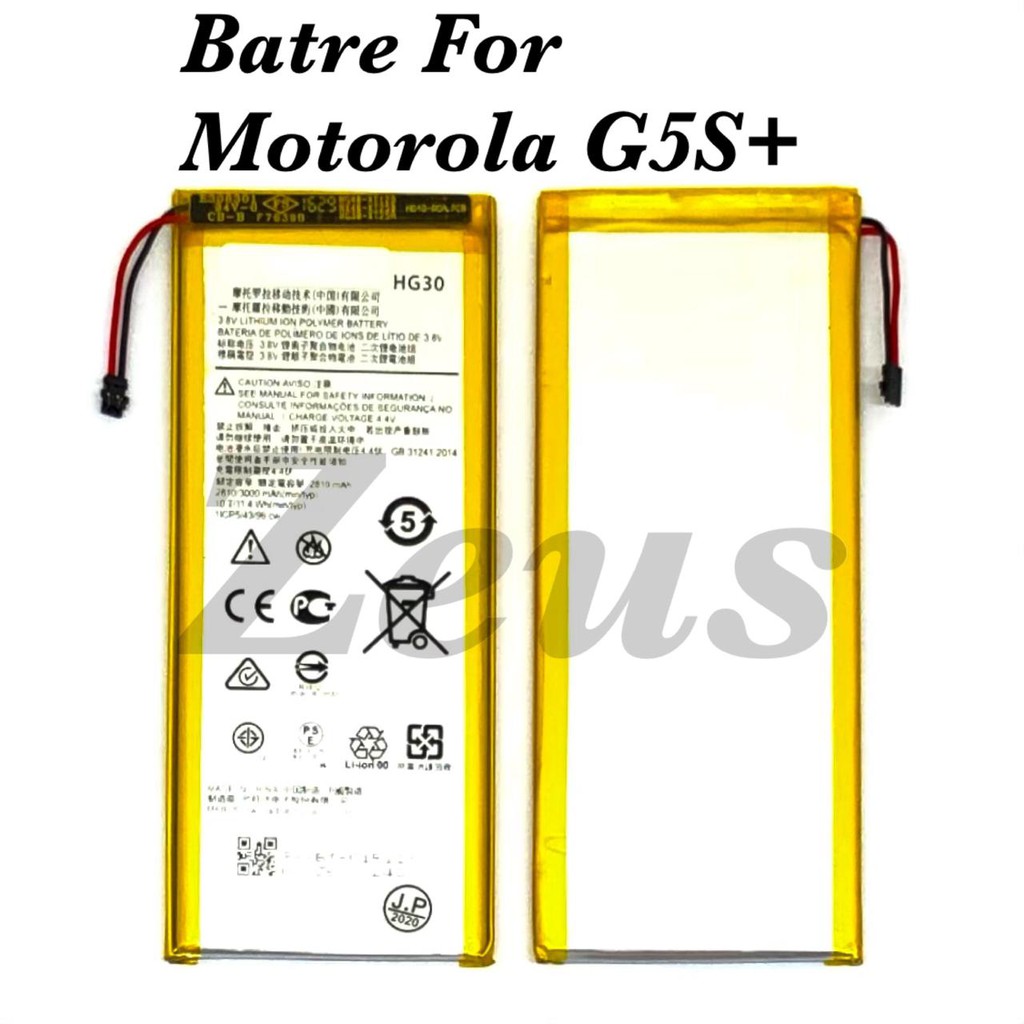 BATERAI - BATERE - BATRE MOTO G5S PLUS  HG30 - G5S+ XT1803 - XT1804 - XT1805 - XT1806