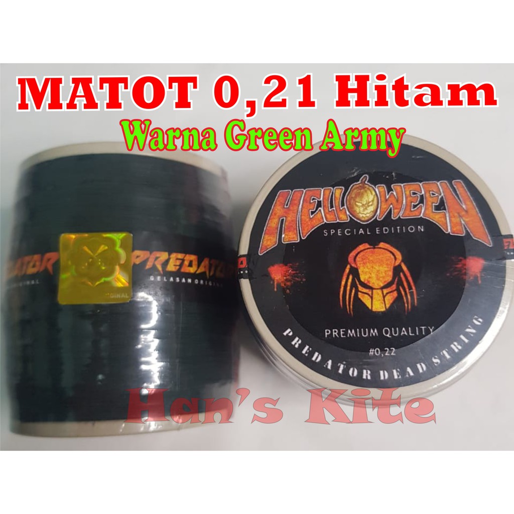 FULL TREATMENT Gelasan PREDATOR Helloween 0,21 Formula Khusus Special Turnament Predators Hellowen