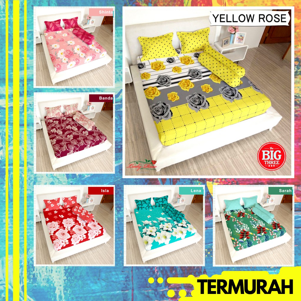 SPREI LADY ROSE TERBARU 2020 SEPRAI PERLENGKAPAN KAMAR