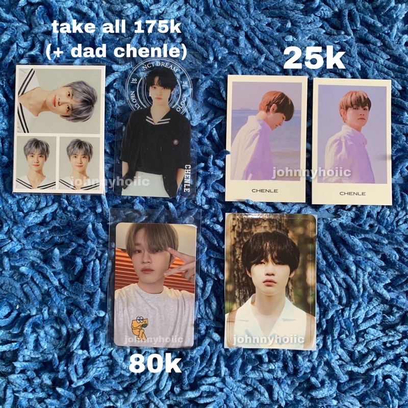 jaemin id photo b2s chenle clear bookmark