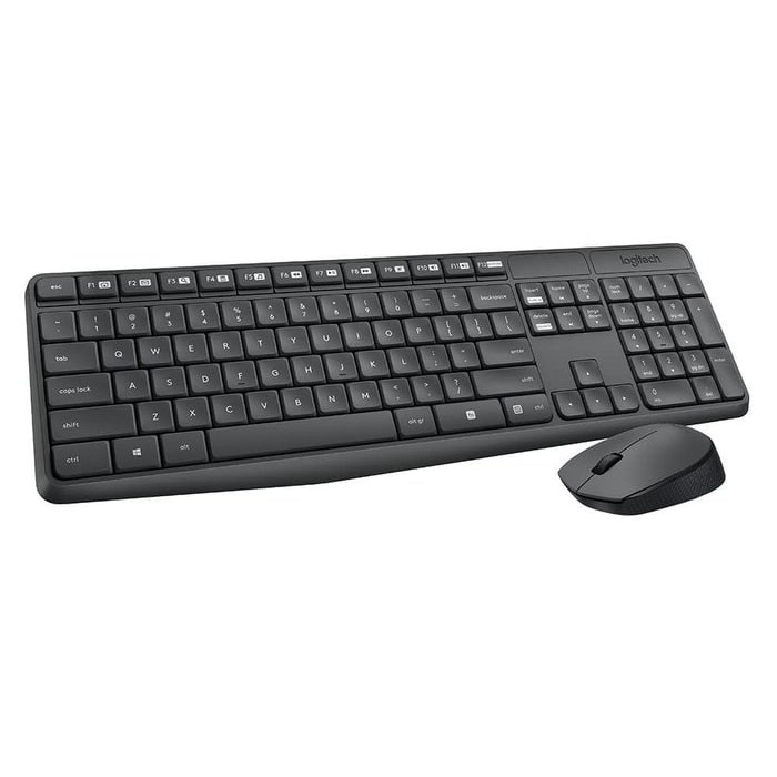 KEYBOARD MOUSE LOGITECH MK235 WIRELESS COMBO