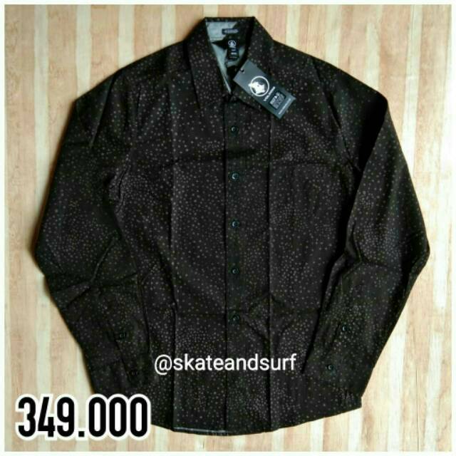 KEMEJA PANJANG VOLCOM ORIGINAL