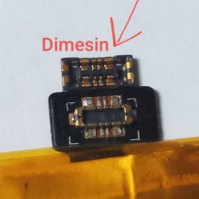 Konektor baterai xiaomi mi8 lite diMesin 1pcs