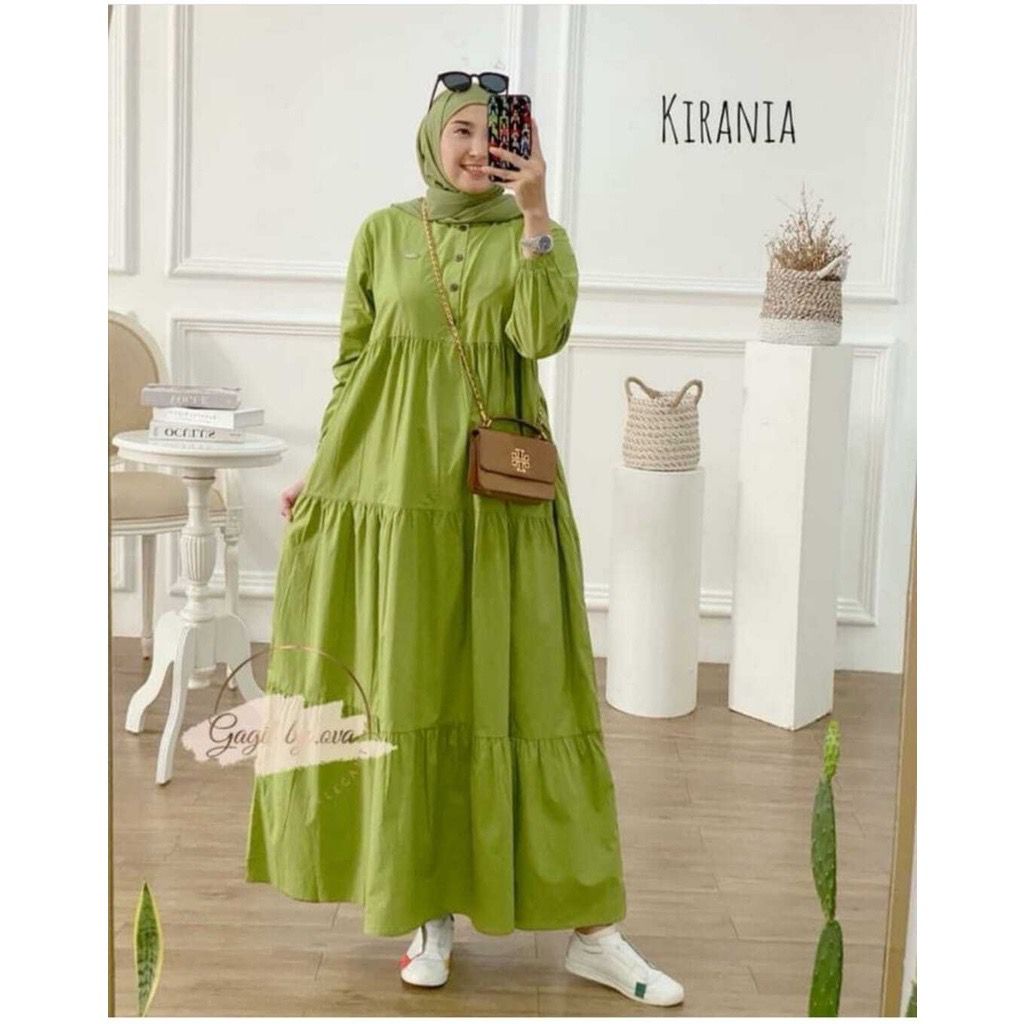 Kirania Dress/Pakaian Wanita/Dress/Gamis