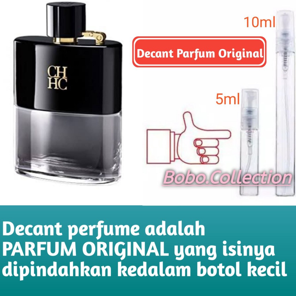 Decant Parfum Original CH Men Prive 10ml