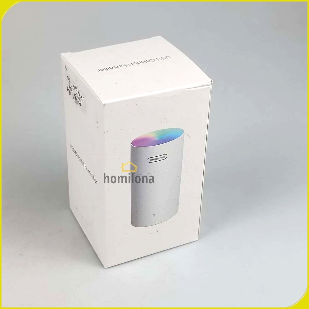 Humidifier Diffuser Aromaterapi Mobil 270ml - Kesoto DQ108 White / Alat Pengharum Ruangan Pelembab Udara Minyak Essential Oil Aromatherapy