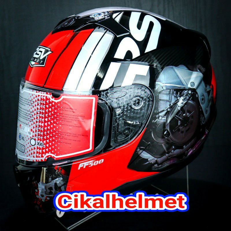 RSV HELM FF500 MOTIF | MACHINE | FF 500 FULLFACE