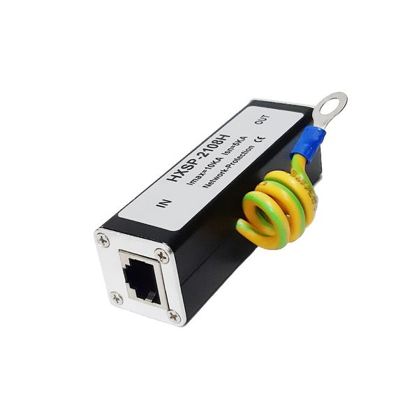 Ethernet Surge Lightning Protection Device LAN RJ-45 Pengaman Petir Arrester