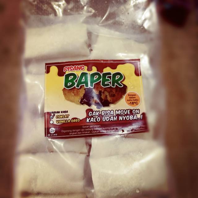 

Pisang Coklat lumer BAPER