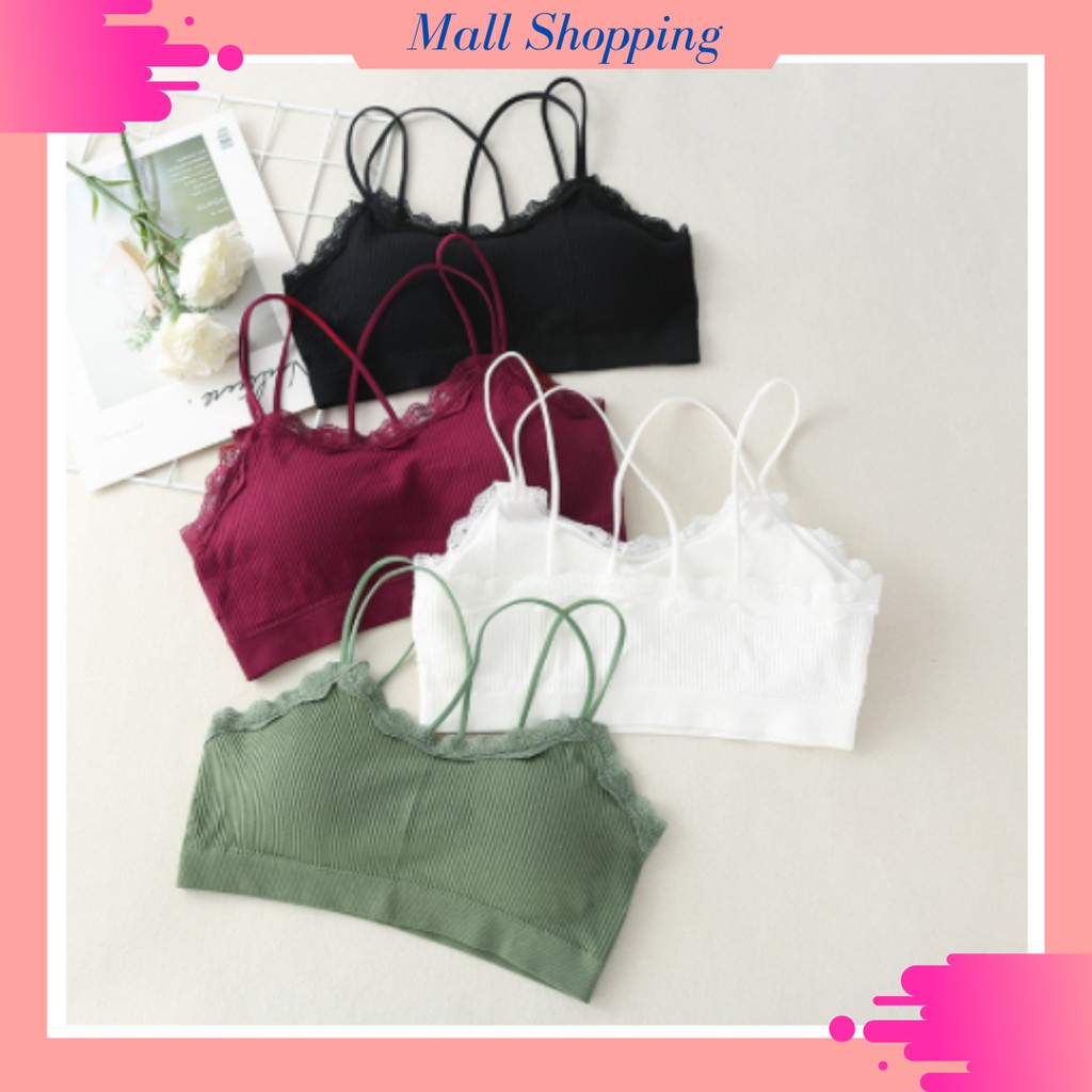 (COD) Bra Tanpa Kawat BH saja Pakaian Dalam Wanita Underwear MALL SHOPPING