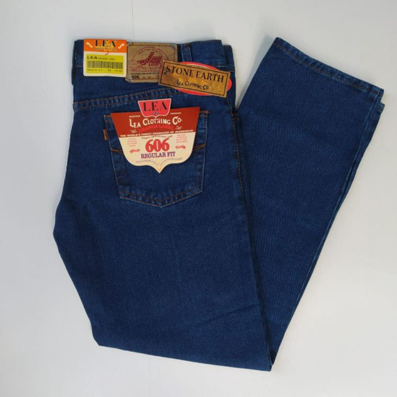 Celana Jeans Lea 606 biru tua Original
