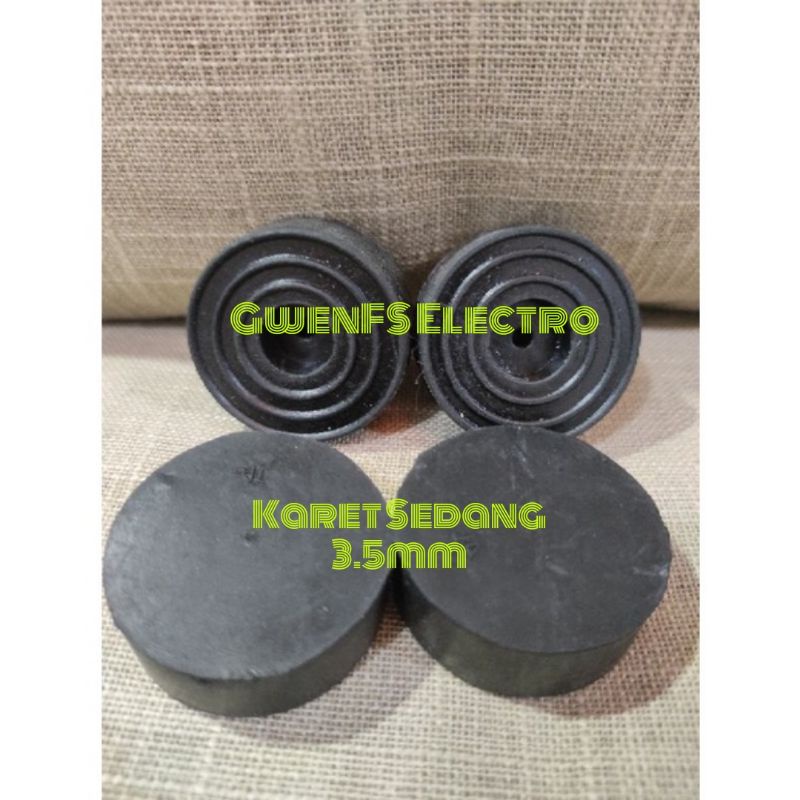 Karet Kaki Amplifier Box  Kaki Karet 25mm dudukan Kulkas, Mesin Cuci, Kompor