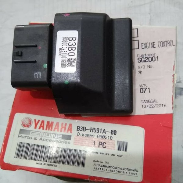 ECU CDI engine control unit Assy Mio S 125 ORIGINAL YGP B3B-H591A-00