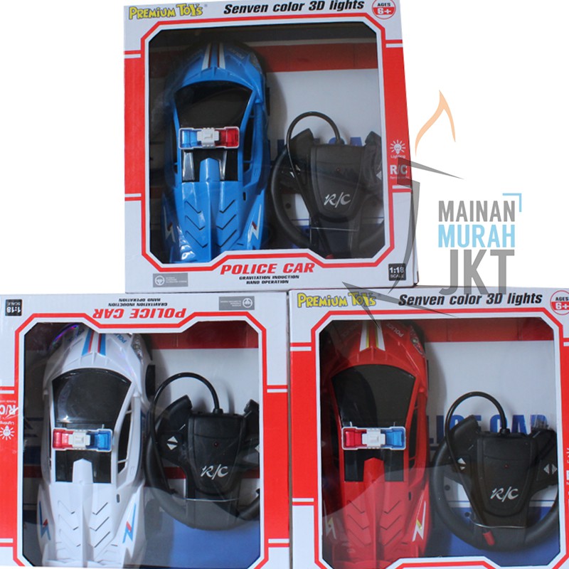 MAINANKEI  MOBIL MOBILAN  REMOT PREMIUM TOYS PR 17367 MOBIL REMOTE POLISI