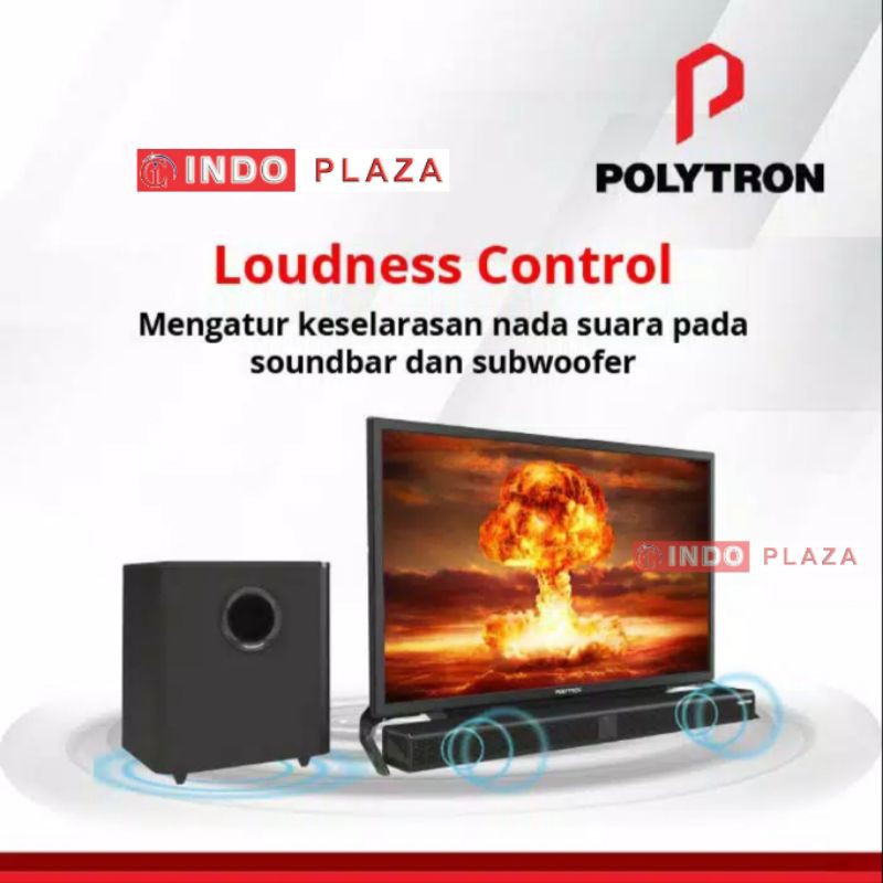 TV POLYTRON 32 NEW DIGITAL SOUNDBAR PLD-32BV1558 (khusus Medan)