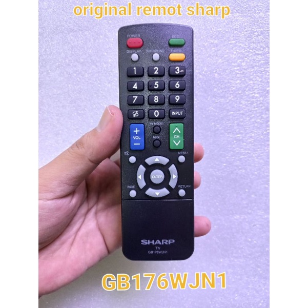 REMOT - REMOTE - REMOT ORIGINAL - SHARP - ORIGINAL - 100% ORIGINAL - Gb176 - GB176WJN1