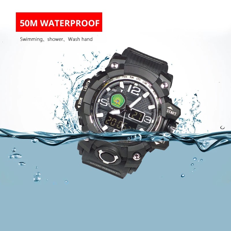 (Istimewa Bossque) Jam PAGAR NUSA - NU DT List Putih (Exclusive)