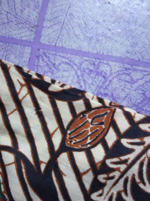 Tunik Turtleneck Anjani Tunic Batik Cantik Sogan Seragam Kantor Kerja Berkualitas Halus Modis Modern