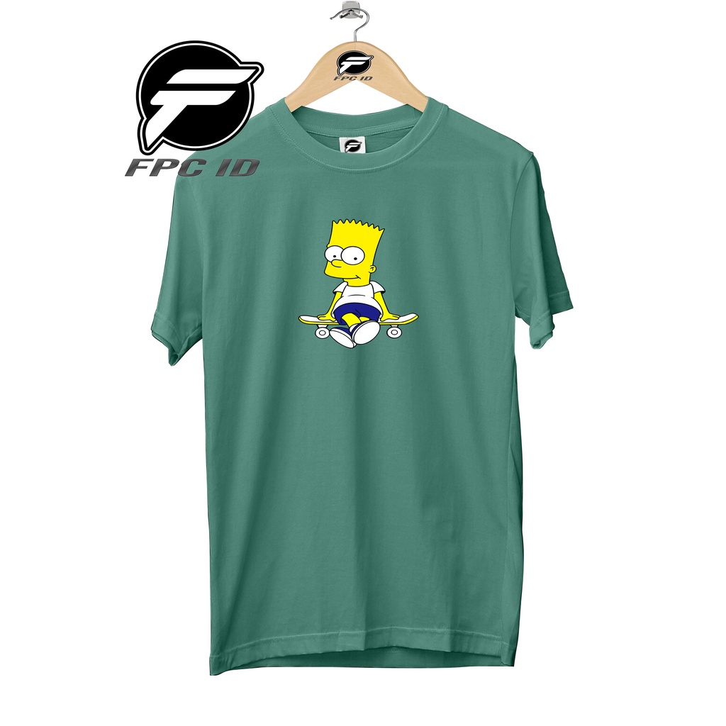 Kaos Anime Jepang Santuy Simpson Original Cotton Combed 30s Pakaian Distro Jumbo Pilihan Favorit