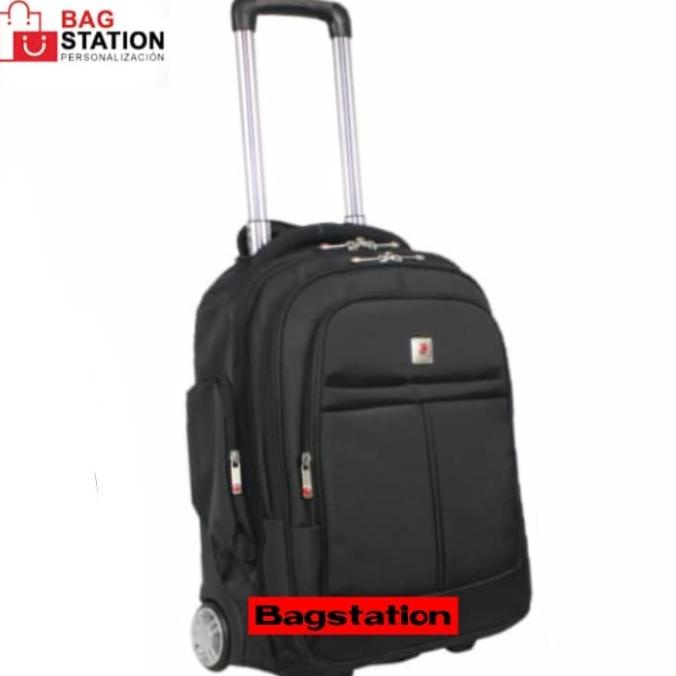 Tas Ransel Laptop Tas Travel Trolley Troli Polo Classic Roda Original