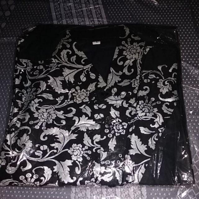 Batik Dolby Dolbi Dobby Doby Tenun Sutra Tulis Katun Atbm Baron Sarimbit Couple Pkl Hem Sogan Srg309