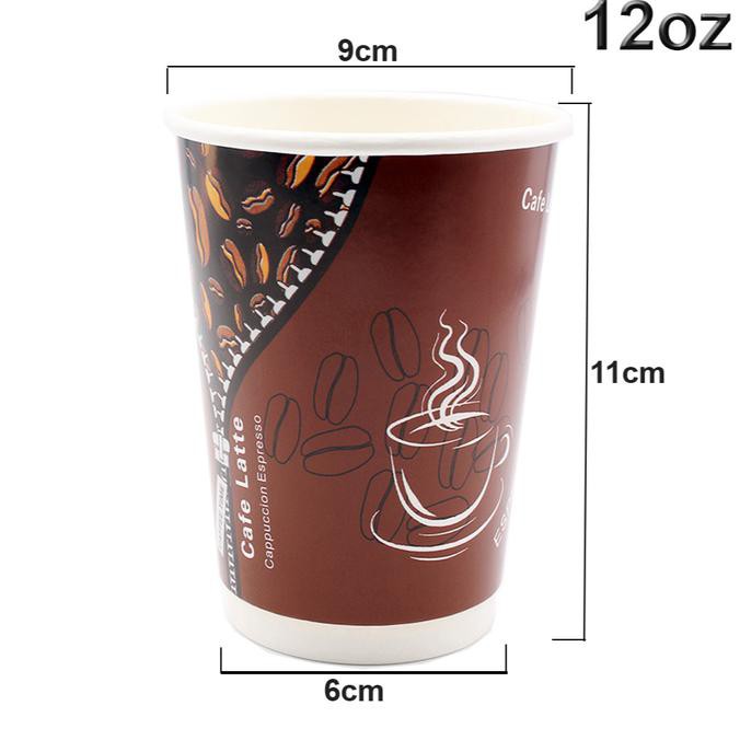 Paper Cup Coffee 12Oz Triple Wall
