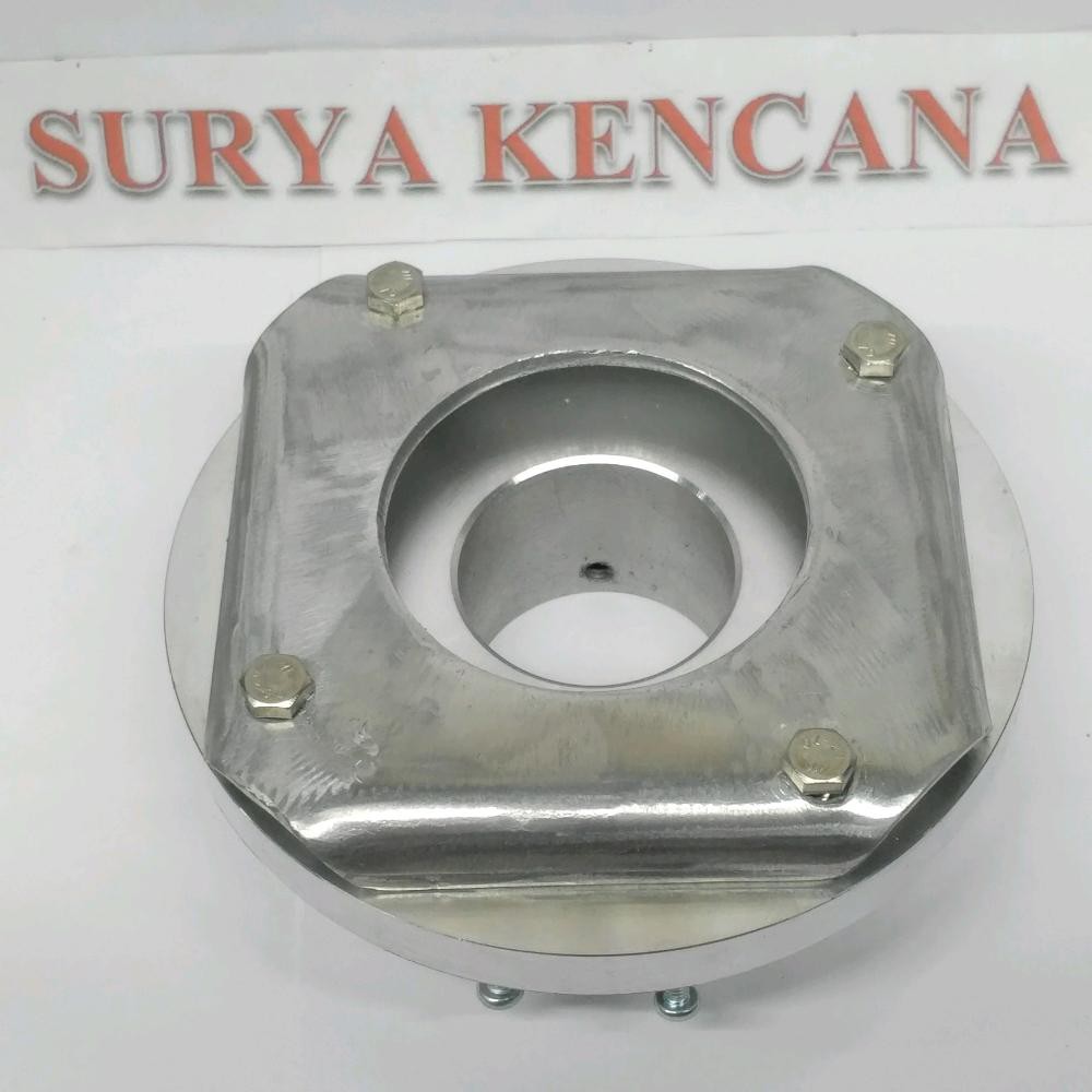 BRACKET BRAKET ANTENA HUSTLER G7 G9 TEMPAT KUMIS RADIAL PLAT 1.25 INCH 1 1/4 inci